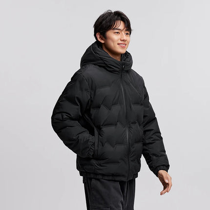 Semir Men Down Jacket Waterproof Hooded Winter Outerwear by zapcart