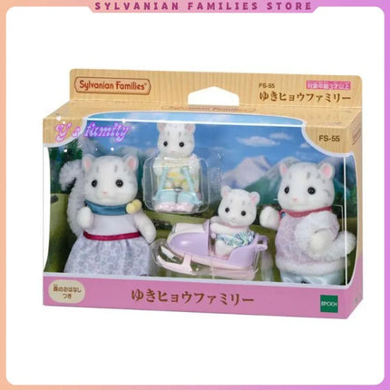 Sylvanian Families Snow Leopard Figures Limited Edition Toy by zapcart