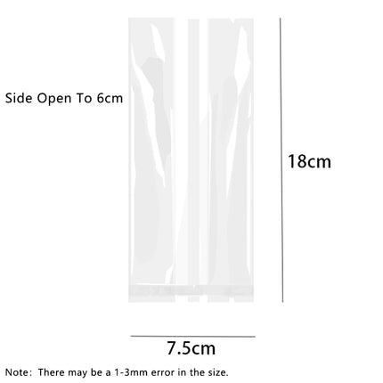 LBSISI Life Clear Cookie Bags 50pcs For Weddings Packaging by zapcart
