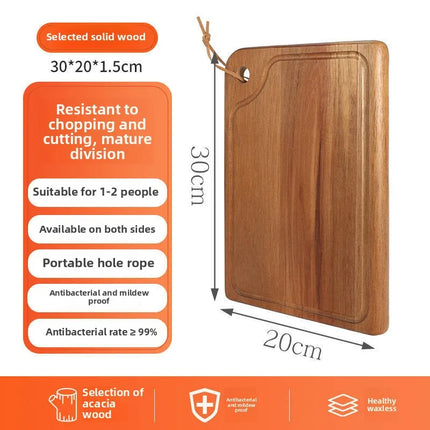 Choice Solid Wood Cutting Board Antibacterial Mildew-Proof by zapcart