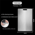 Choice Stainless Steel Cutting Board Antibacterial Kitchen by zapcart