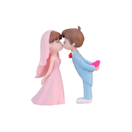 Choice Bride And Groom Figurine Set For Wedding Decor by zapcart