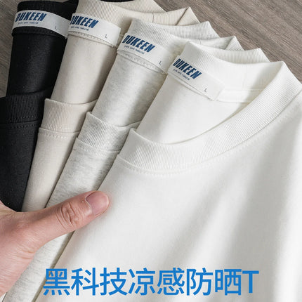 Dukeen UPF50 Sorona Coolness Men Antibacterial T Shirt by zapcart