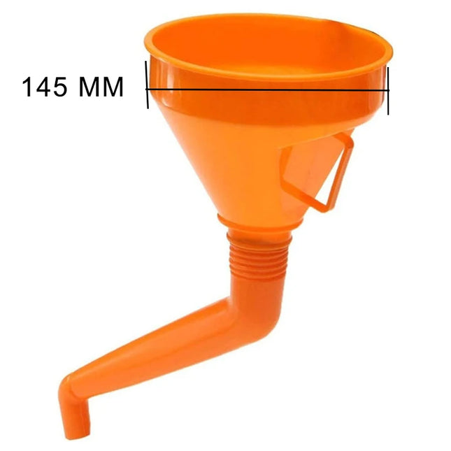 Refueling Funnel With Filter And Detachable Hose For Cars by zapcart