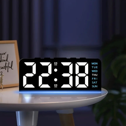 Choice Digital LED Alarm Clock With Time Display Desk Clock by zapcart