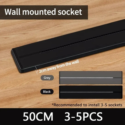 Froncs Wall Mounted Track Socket USB Power for Home Use by zapcart
