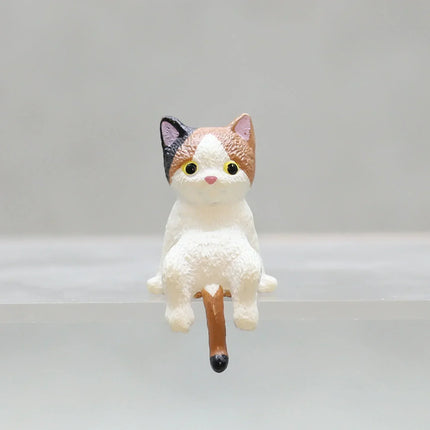 Moonbiffy Cute Cat Desk Ornament for Car Console Decor by zapcart