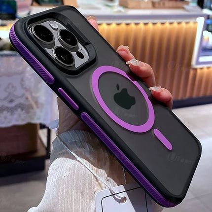 Astubia iPhone Magnetic Case Matte Frosted Shockproof Pro by zapcart