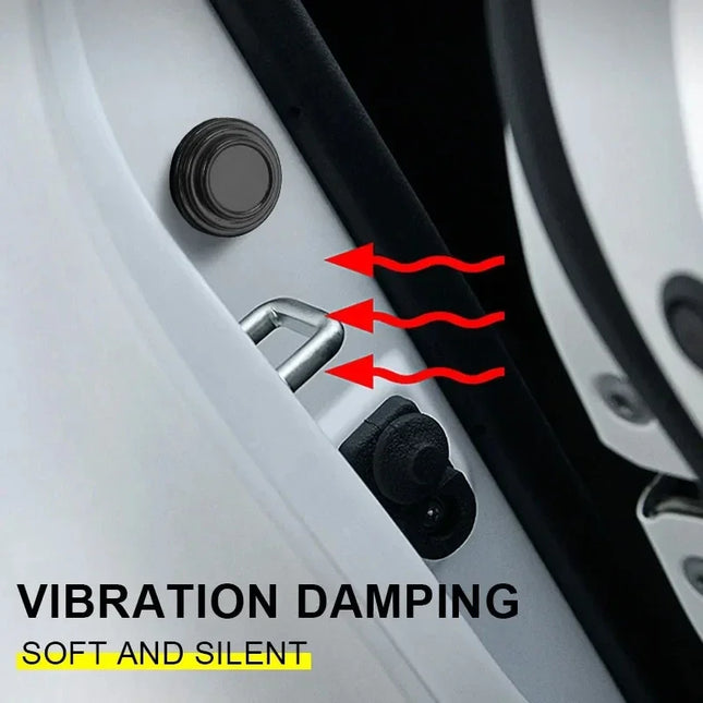Stickers Car Door Anti Collision Silicone Pad Adhesive by zapcart