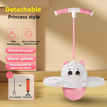 Bouncing Ball Frog Jump Long Height Exercise Equipment Increase High Jump Bouncing Ball Children's Balance Training Equipment by zapcart