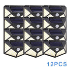 IWP 100 LED Solar Wall Lights Motion Sensor Garden Decor by zapcart