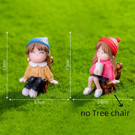 Hign-concerned Miniature Couple Figurines Wedding Gift by zapcart