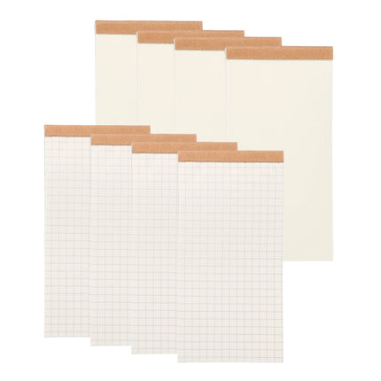 4/8Pcs Portable Field Notes Small Notepads 50Sheet Pocket Notebooks Memo Book to Do List Organizer Planner Daily for Work Office by zapcart