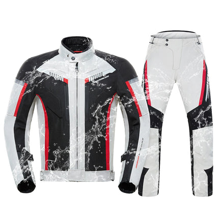 Herobiker Waterproof Motorcycle Jacket For Men EVA Armor by zapcart