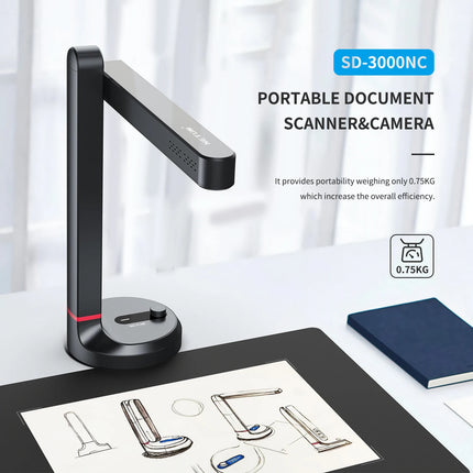 NETUM Book Scanner T101 Autofocus OCR For Home Office by zapcart