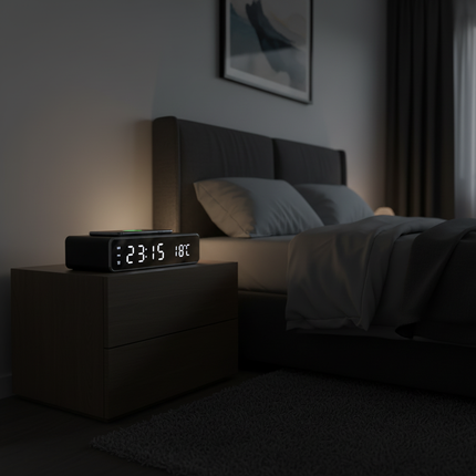 Black Opansten at night with LED glow