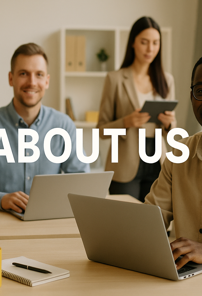 create a lifestyle horizontal image for our "about us" page while using the light fine touched of our yellow theme color, dont fill with yellow