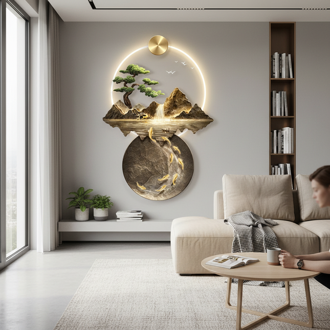 LED 3D Wall Art Color 1