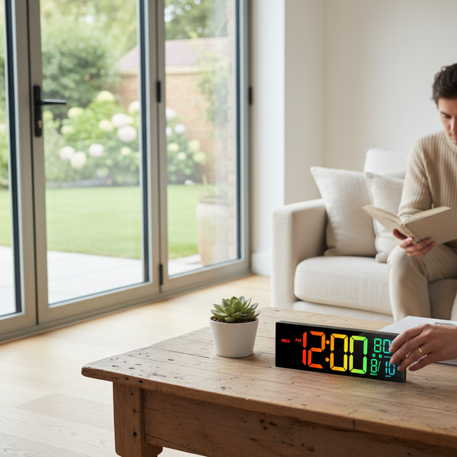 LED Digital Wall Clock 4