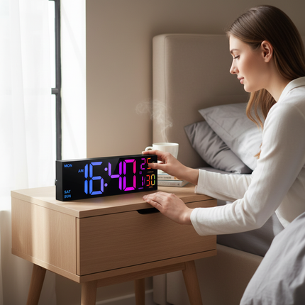 LED Digital Wall Clock 5