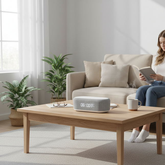 Wireless Charging Alarm Clock 2