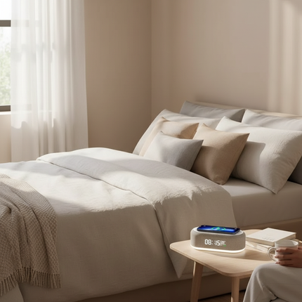 Wireless Charging Alarm Clock 8